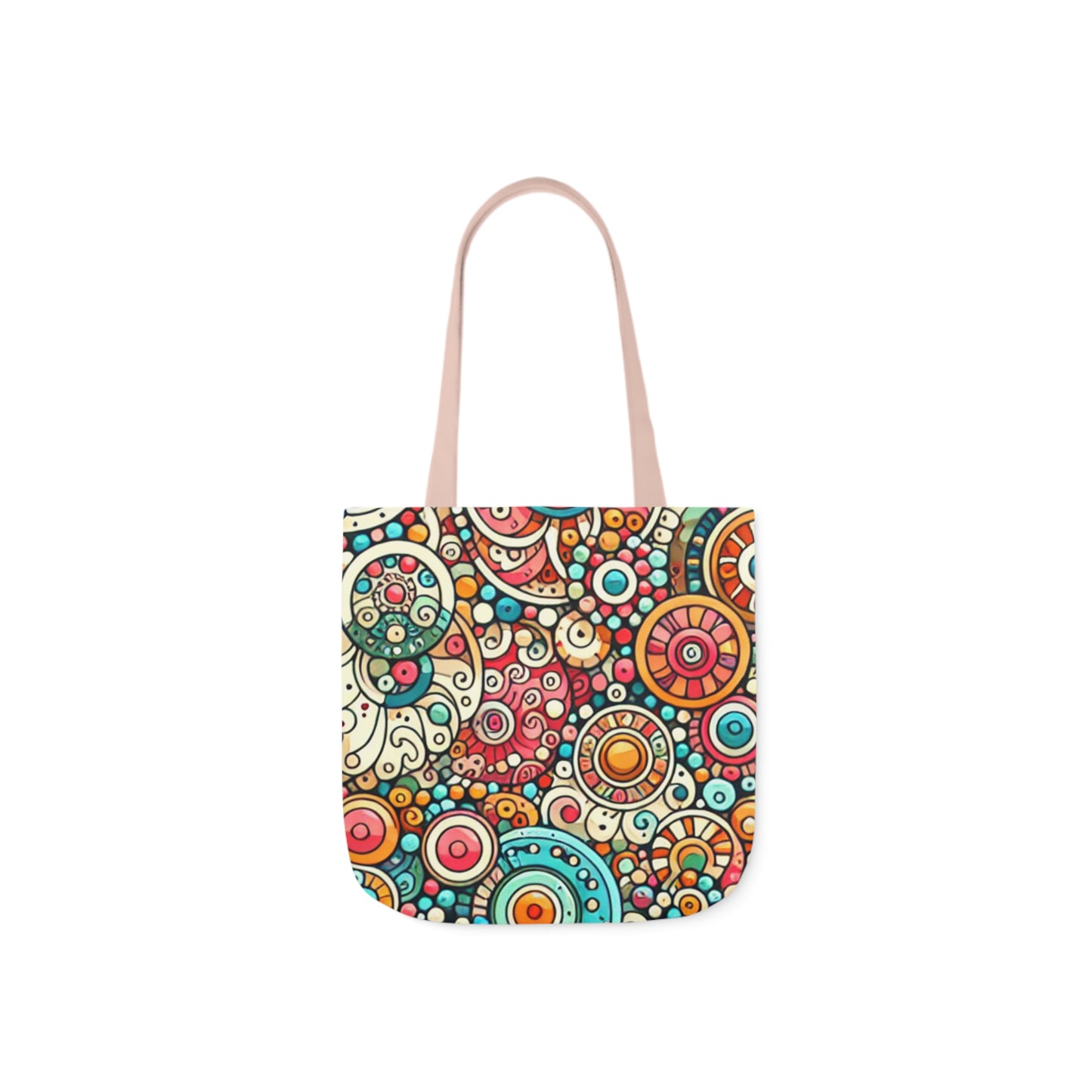 Tote Bag, 5-Color Straps