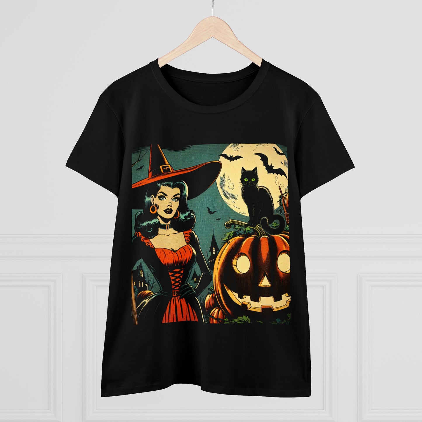 Women's Cotton Tee Halloween