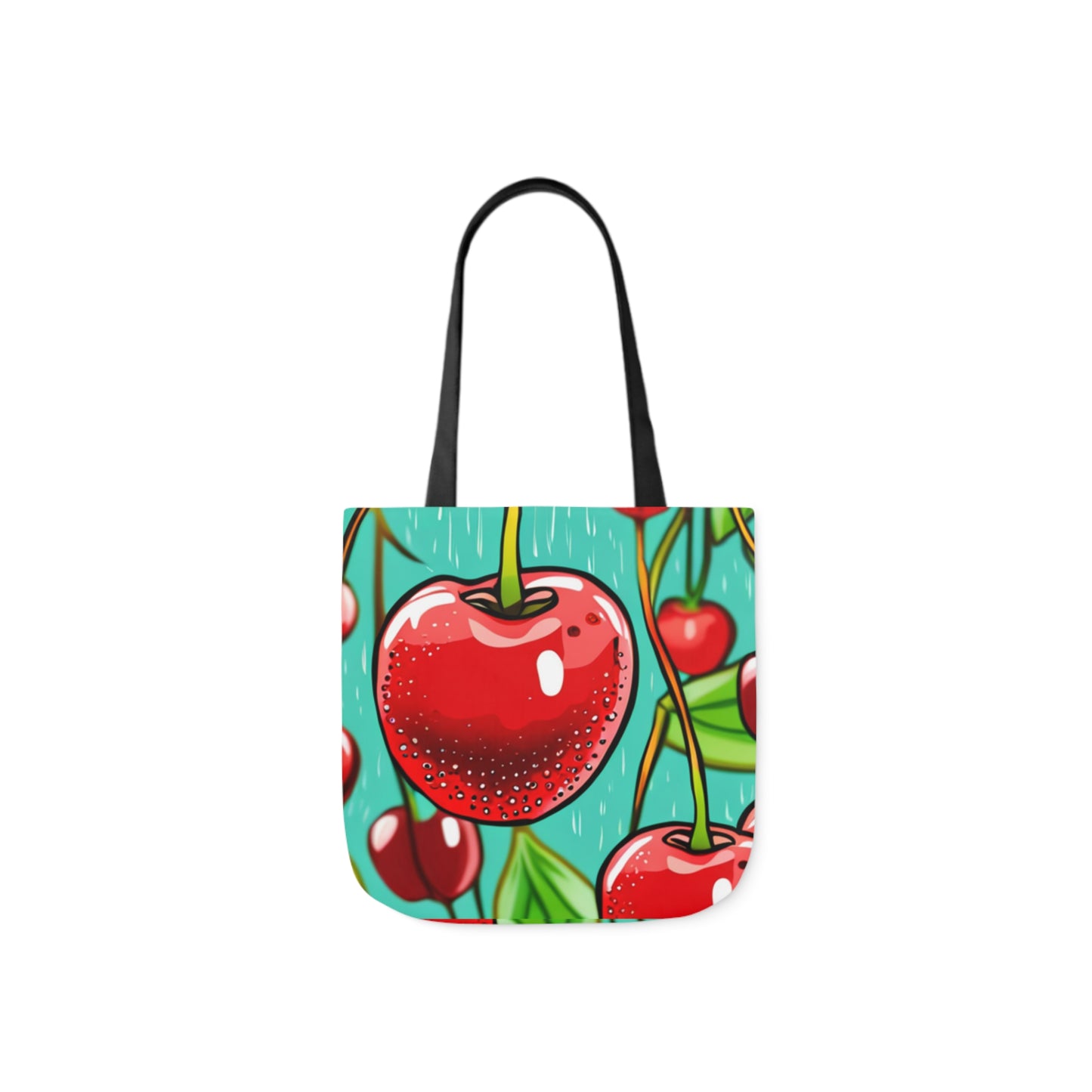 Cherry Tote Bag, 5-Color Straps